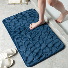 Cobblestone water Absorbent Floor Mat Non-Slip Foot Mat